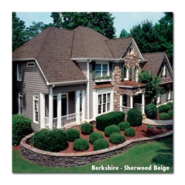 Owens Corning house with Berkshire Sherwood beige